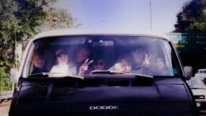 The Lanskaters take Manhattan in 1992.
